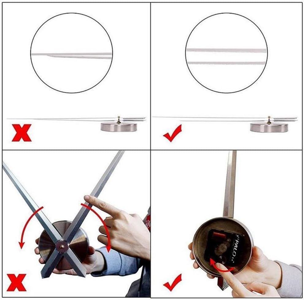 Chic Silent Wall Clock - Stylish Non-Ticking Decor for Home, Office, and More!