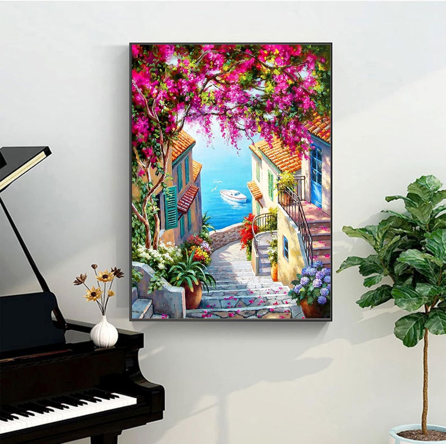 Paint by Number Kit for Adults - Easy DIY Acrylic Painting for Beginners, Perfect Gift for Home Wall Decor (16”W X 20”L)