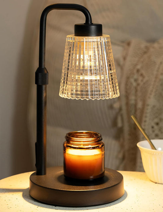 Dimmable Candle Warmer Lamp with Timer - Perfect Birthday & Housewarming Gift for Moms and Women - Stylish Wax Melt Warmer for Jar Candles