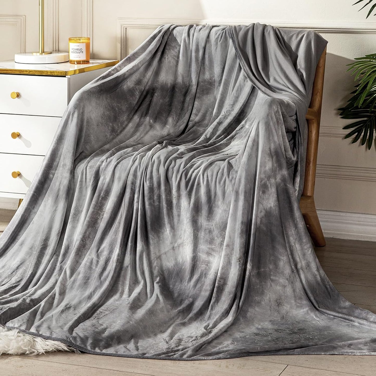 Tie Dye Cooling Throw Blanket - Stay Cool & Comfortable All Night, Perfect for Hot Sleepers (50"X70")
